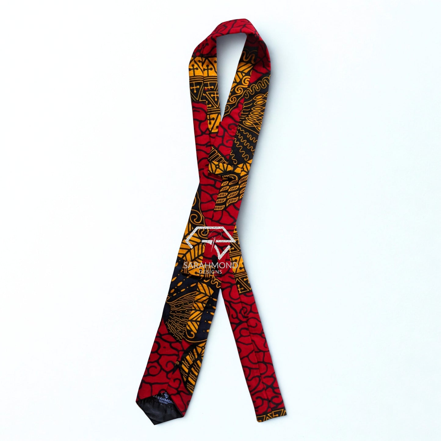 Phoenix African Necktie With Keeper Loop