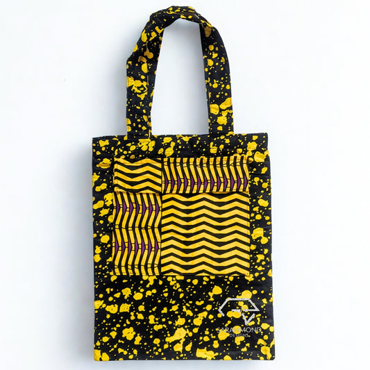 Parker African Tote And Carry Bag With Side Pocket - Big