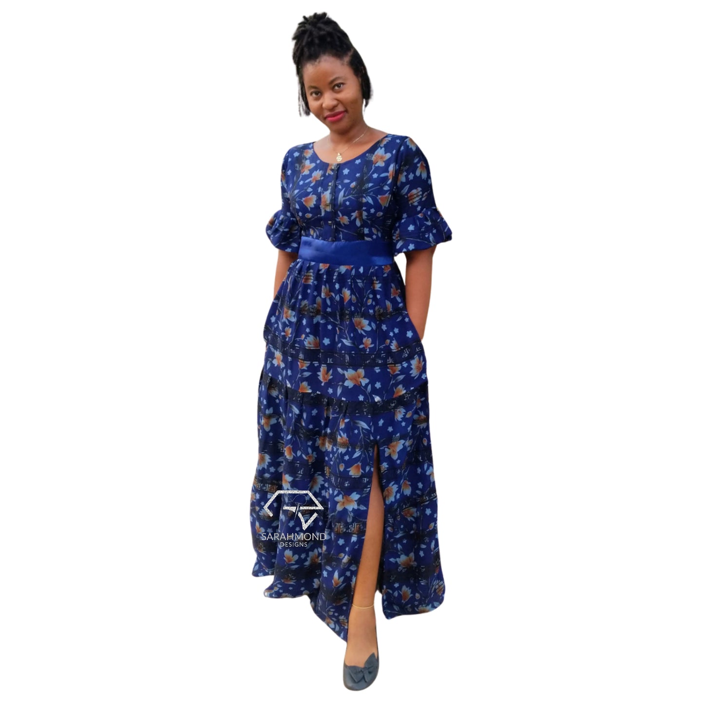 Robe longue sirène à épaules dénudées Ariel avec traîne - Sur mesure (Copie 17)