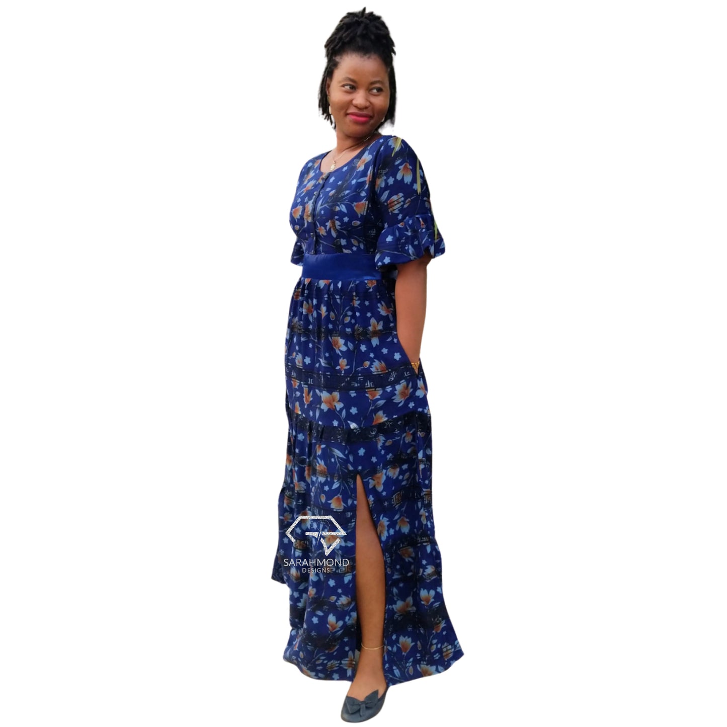 Robe longue sirène à épaules dénudées Ariel avec traîne - Sur mesure (Copie 17)