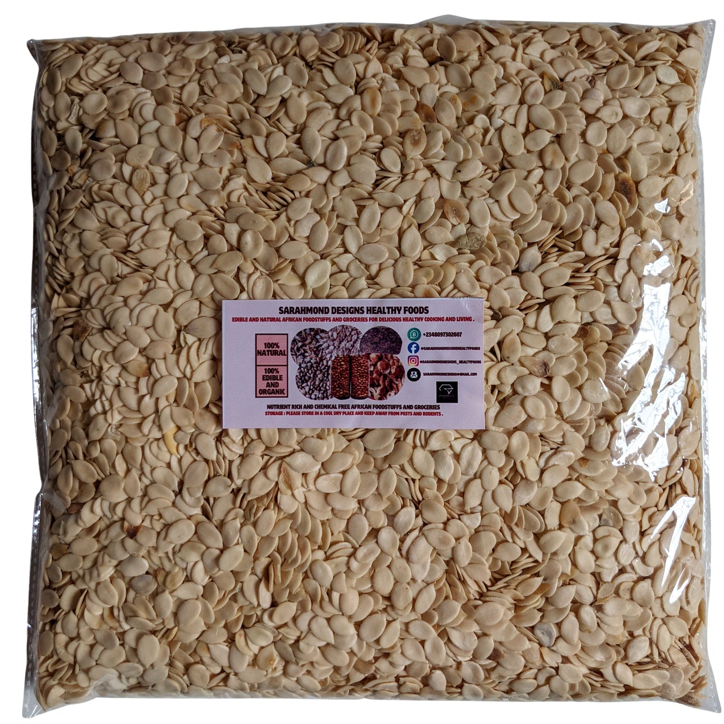 African Egusi (Melon Seeds) Dried - 5Kg