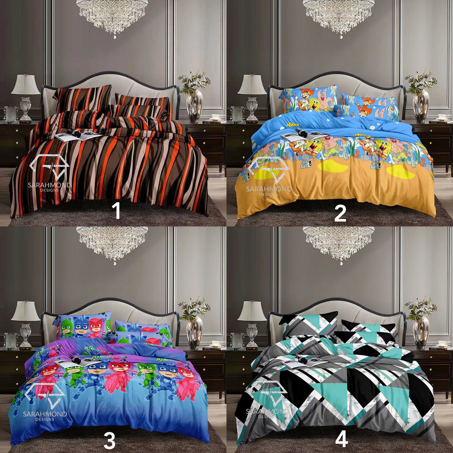 Dreamy And Cozy Bedding Sets For Every Room - Blue, Turquoise, Brown, Black , Pink And Yellow Colors