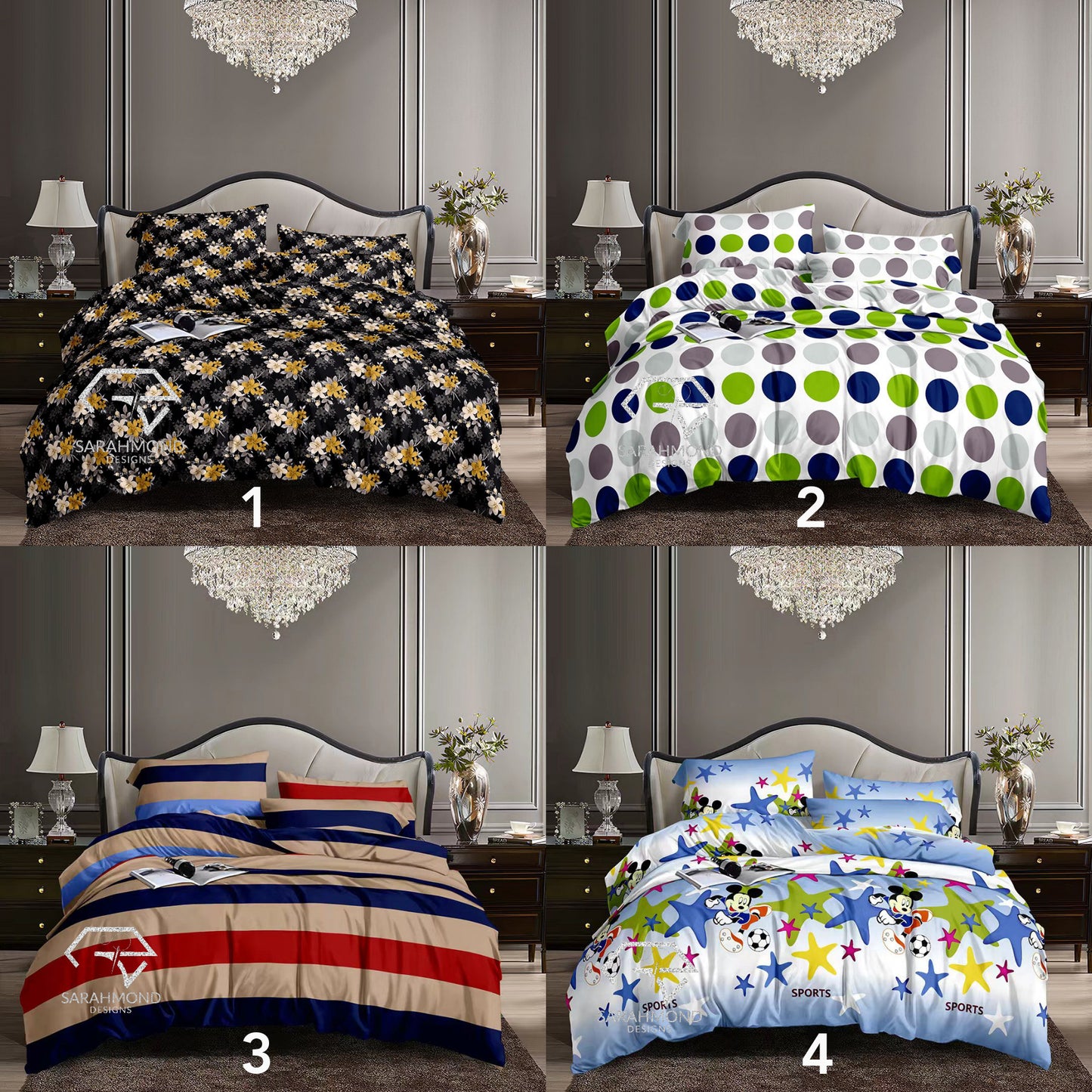 Dreamy And Cozy Bedding Sets For Every Room - Black , White , Blue , Beige And Burgundy Colors